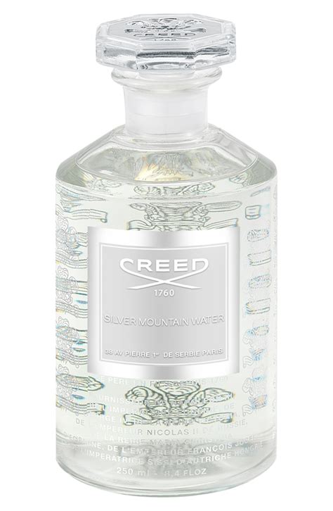 creed silver mountain water scent.